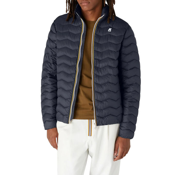 JACKET VALENTINE ECO WARM ONDE Man Blue Navy