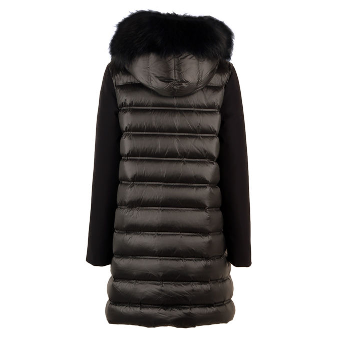 JACKET WINTER HYBRID PARKA FUR Donna Nero
