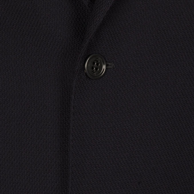 JACKET WITH PATCH Man Navy