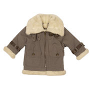 JACKET WITH SHEEPSKIN LINING Baby Dove JACKET WITH SHEEPSKIN LINING Baby Dove