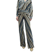JACQUARD KNIT TROUSERS JACQUARD KNIT TROUSERS