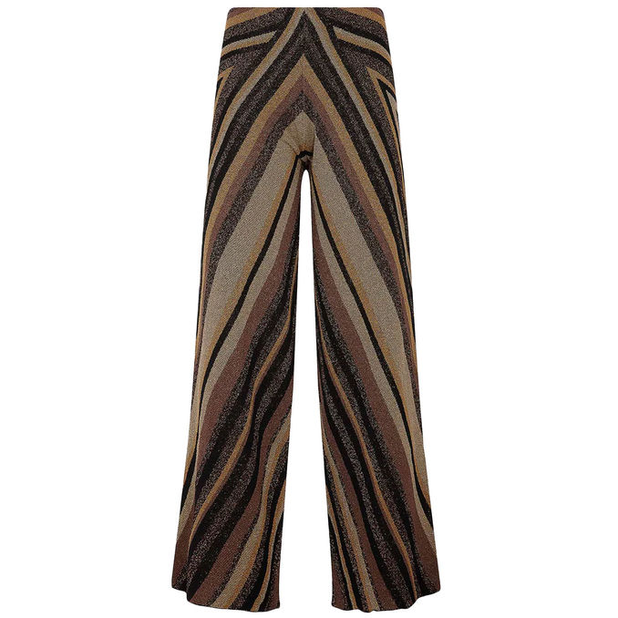 JACQUARD KNIT TROUSERS