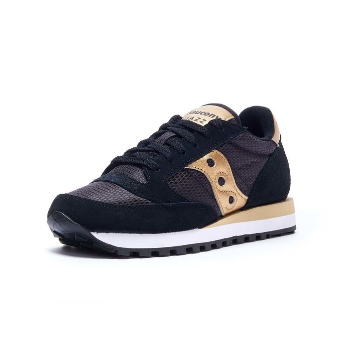 JAZZ O SNEAKERS Woman Black Gold
