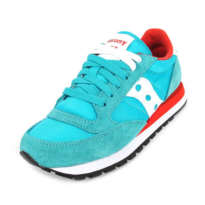 JAZZ ORIGINAL SNEAKERS Woman Light blue red