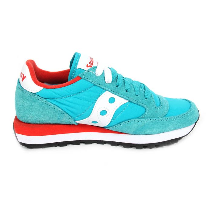 JAZZ ORIGINAL SNEAKERS Woman Light blue red