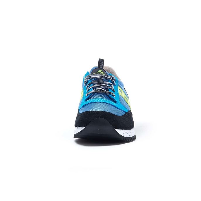 JAZZ PEAK SNEAKERS Man Federal blue Black Citron