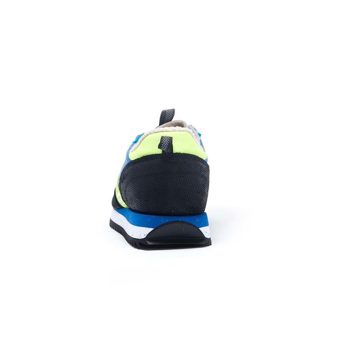 JAZZ PEAK SNEAKERS Man Federal blue Black Citron