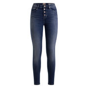 JEANS 1981 EXPOSED BUTTON Woman Calicycle Mid JEANS 1981 EXPOSED BUTTON Woman Calicycle Mid