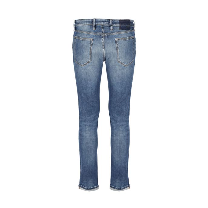 JEANS 5 POCKETS ORIGINAL WASHED-OUT SWING Man Light denim