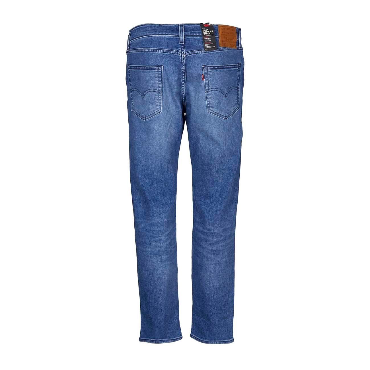 Levi's Mens 502 Regular Fit Stretch Tapered Jeans 