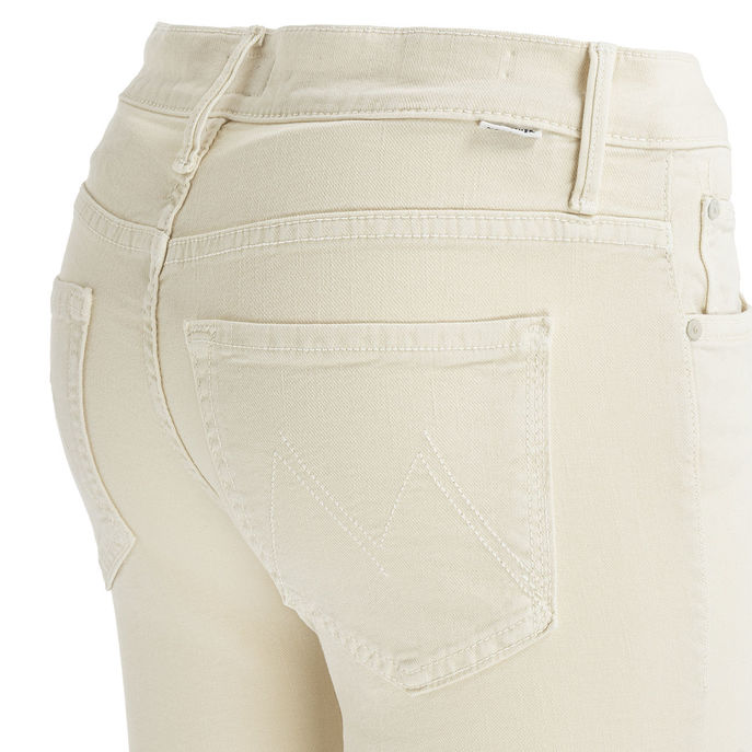 JEANS 5T THE INSIDER CROP STEP FRAY Woman Civchalkivory