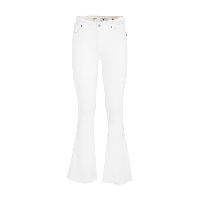 JEANS BOOTCUT TAILORLESS Woman White