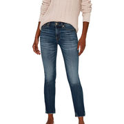 JEANS CIGARETTE ROXANNE Woman Dark Blue JEANS CIGARETTE ROXANNE Woman Dark Blue