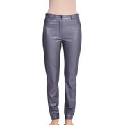 JEANS ECO LEATHER Woman Anthracite  JEANS ECO LEATHER Woman Anthracite
