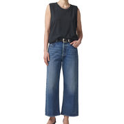 JEANS GAUCHO VINTAGE Woman Oasis JEANS GAUCHO VINTAGE Woman Oasis