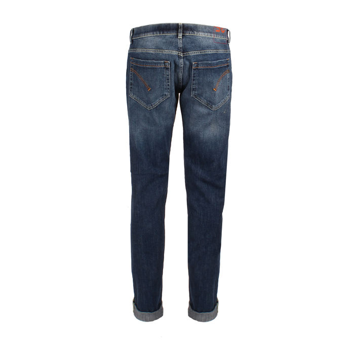 JEANS GEORGE EFFECT Woman Blu