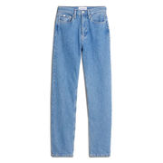 JEANS HIGH RISE STRAIGHT Woman Denim Medium JEANS HIGH RISE STRAIGHT Woman Denim Medium