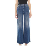 JEANS HIGH WAISTED ROLLER Woman Blue JEANS HIGH WAISTED ROLLER Woman Blue