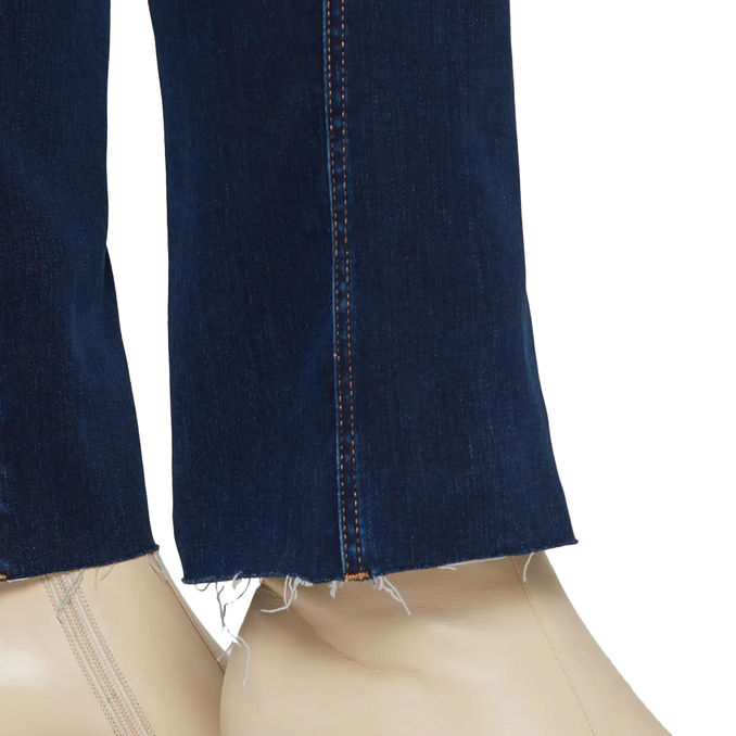 JEANS HW SLIM KICK SLIM ILLUSION OPULENT Woman Dark Blue