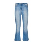 JEANS KENDRA CROPPED FLARED Woman Sydney Denim Chiaro JEANS KENDRA CROPPED FLARED Woman Sydney Denim Chiaro