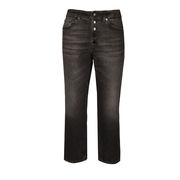 GUESS MID RISE SEXY BOOT JEANS Woman Black | Mascheroni Store