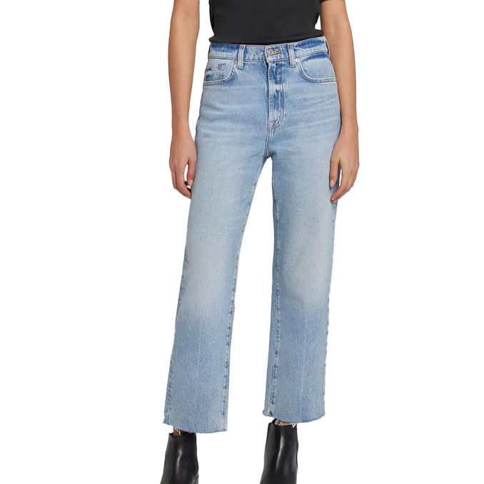 JEANS LOGAN STOVEPIPE Woman Light Blue