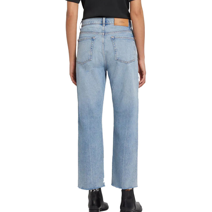 JEANS LOGAN STOVEPIPE Woman Light Blue