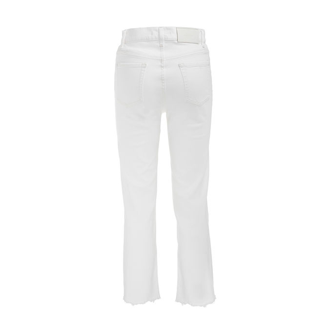 JEANS LOGAN STOVEPIPE Woman White