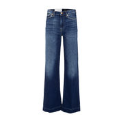 JEANS MODERN DOJO FLARE Woman Darkblue JEANS MODERN DOJO FLARE Woman Darkblue