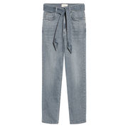 JEANS PIRENEI DENIM STRETCH BOYFRIEND Woman Stone Gray JEANS PIRENEI DENIM STRETCH BOYFRIEND Woman Stone Gray