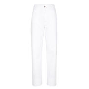 JEANS REGULAR TAGLIO VIVO CAMALU Woman White JEANS REGULAR TAGLIO VIVO CAMALU Woman White