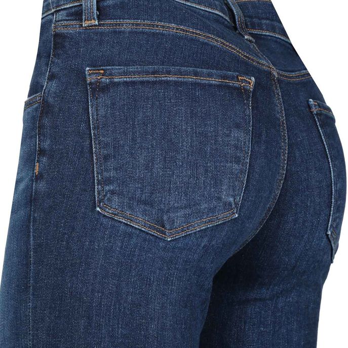 JEANS RUBY HIGH RISE CIGARETTE Woman Dark denim