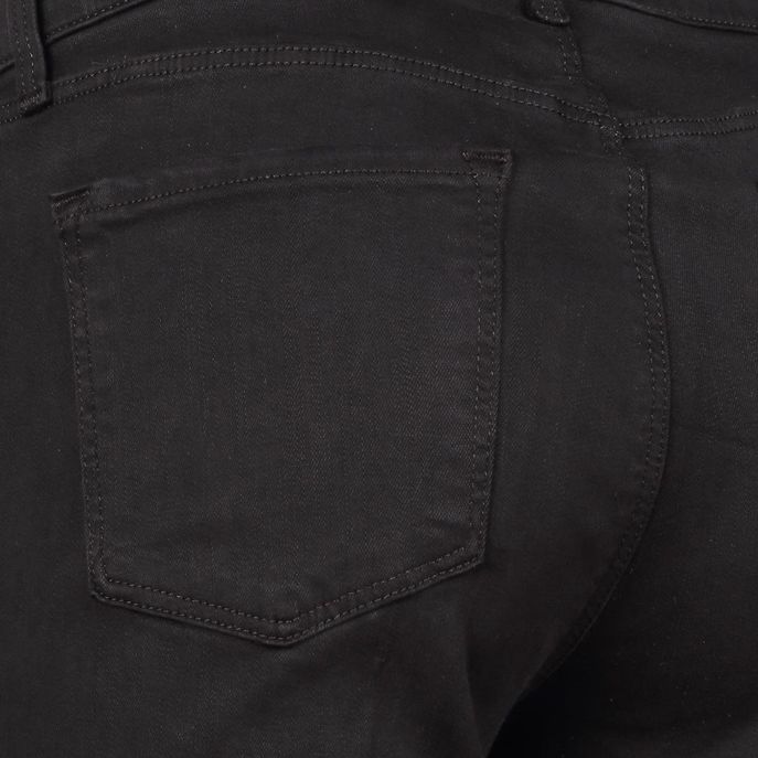 JEANS SELENA MID RISE BOOT CUT Woman Black