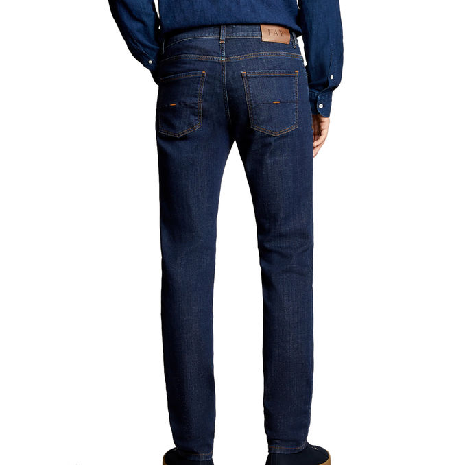 JEANS SLIM FIT Man Blue Denim