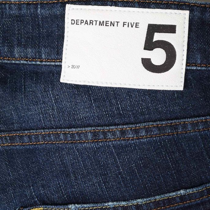 JEANS SLIM USED SKEITH Man Dark denim