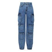 JEANS TASCONI TENCEL Woman Denimblue Flowing JEANS TASCONI TENCEL Woman Denimblue Flowing