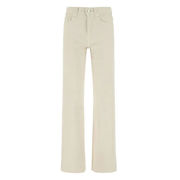 JEANS TESS WITH CUTS Woman White JEANS TESS WITH CUTS Woman White