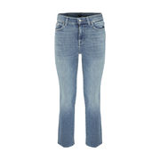 JEANS THE STRAIGHT Woman Lightblue JEANS THE STRAIGHT Woman Lightblue