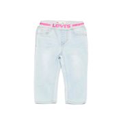 JEANS WITH LOGO ELASTIC WAIST Baby Light denim JEANS WITH LOGO ELASTIC WAIST Baby Light denim