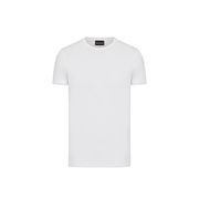 JERSEY T-SHIRT WITH MINI EAGLE Man Optical White JERSEY T-SHIRT WITH MINI EAGLE Man Optical White