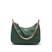 JET SET MEDIUM SHOULDER WITH CHAIN Woman Moss JET SET MEDIUM SHOULDER WITH CHAIN Woman Moss