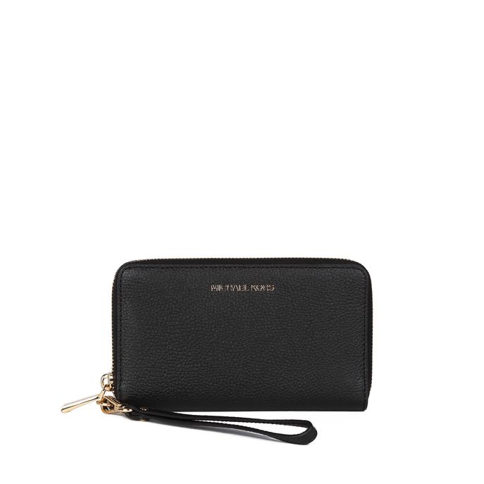 JET SET WALLET WITH PHONE CASE Woman Black