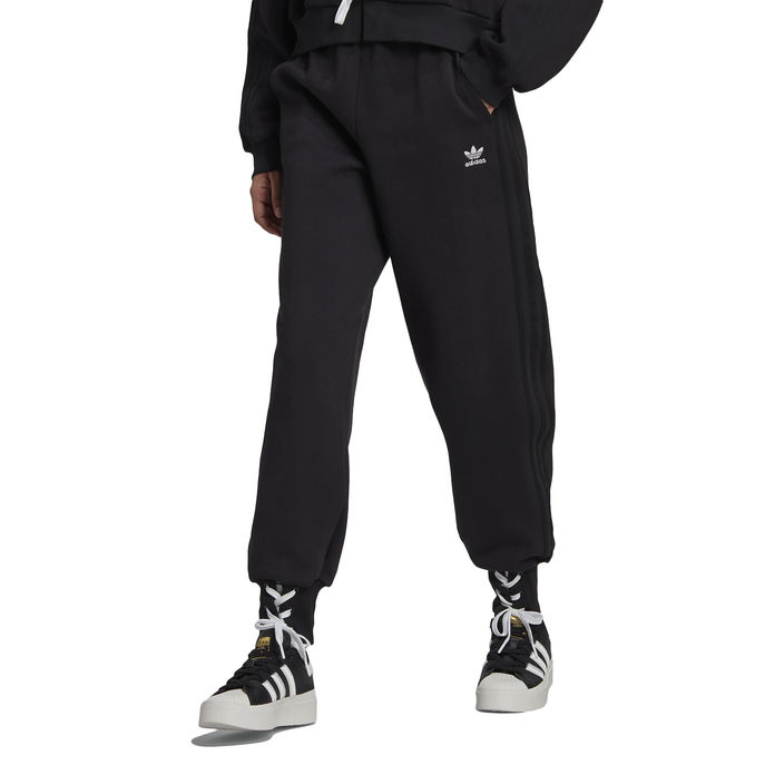 JOGGER CON LACCI CAVIGLIA Donna Nero