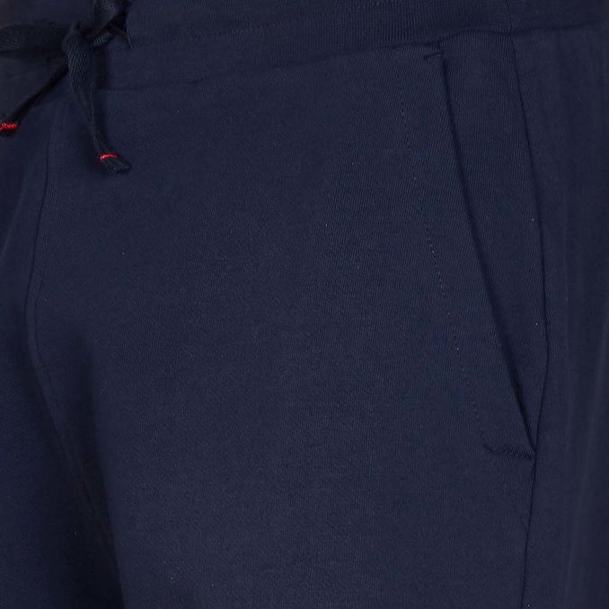JOGGER IN FLEECE Man Navy