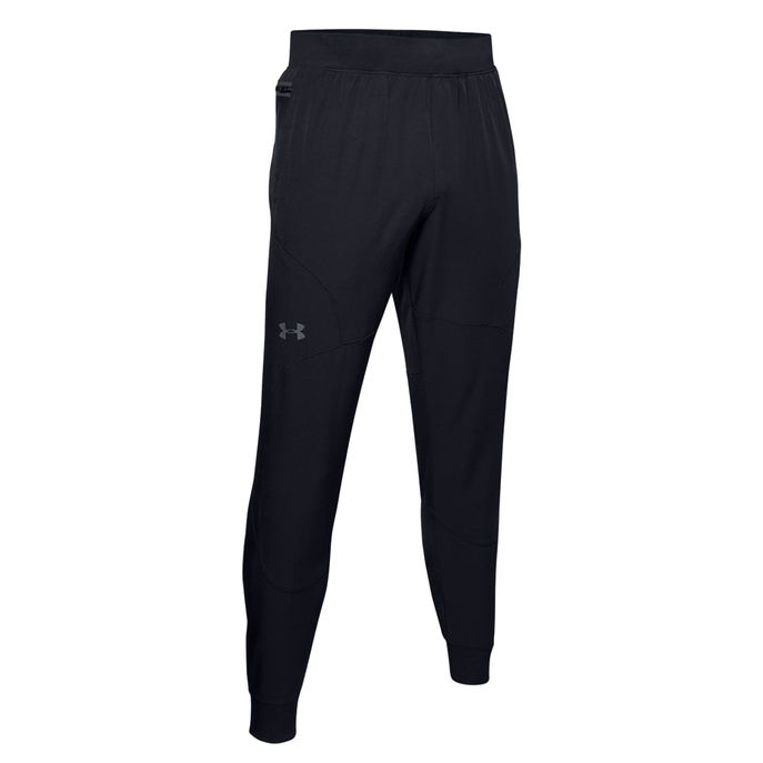 UNDER ARMOUR JOGGER UNSTOPPABLE WOVEN Man Black | Mascheroni Store