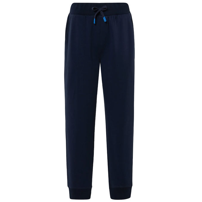 JOGGING PANTS WITH LOGO Blue
