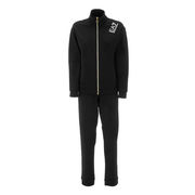 JUMPSUIT WITH HIGH NECK SWEATSHIRT AND JOGGER Woman Black JUMPSUIT WITH HIGH NECK SWEATSHIRT AND JOGGER Woman Black
