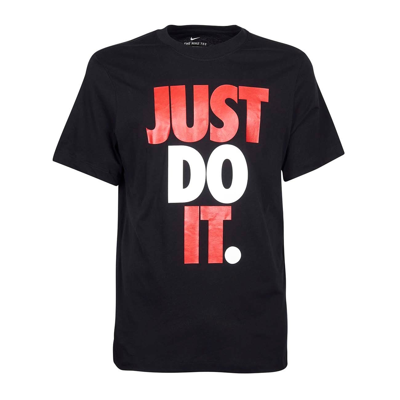 nike shirt red and black