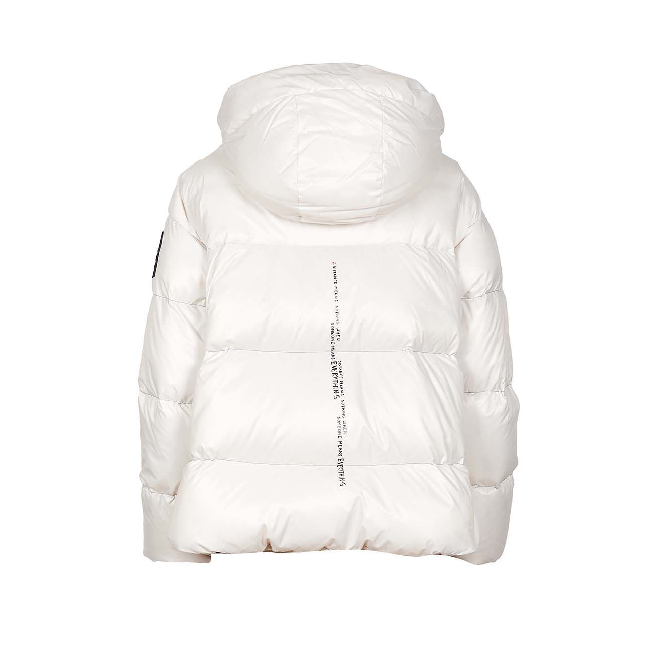 PEUTEREY KASHA LK DOWN JACKET Woman Milk | Mascheroni Store