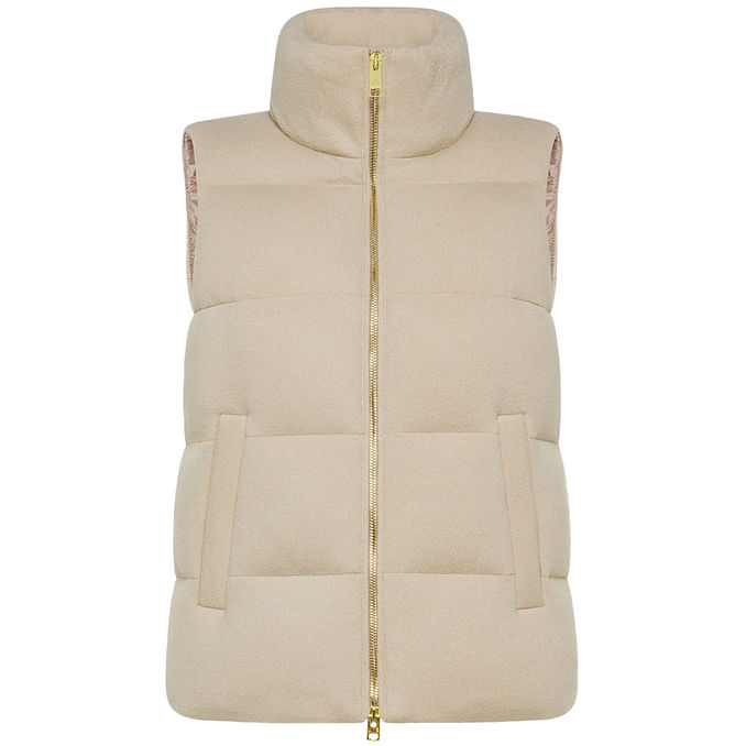 KENTIGEM PADDED WORSTED WOOL VEST